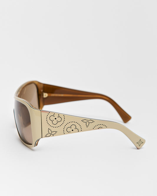 Louis Vuitton Monogram Shield Sunglasses