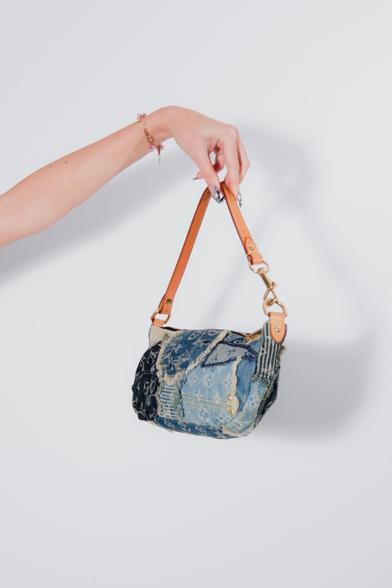Louis Vuitton Vintage Denim Pochette