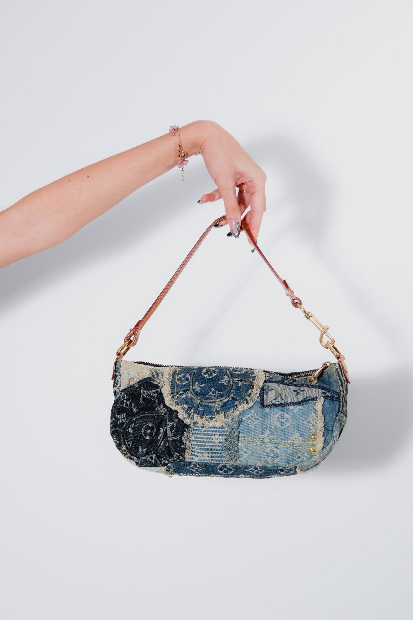 Louis Vuitton Vintage Denim Pochette