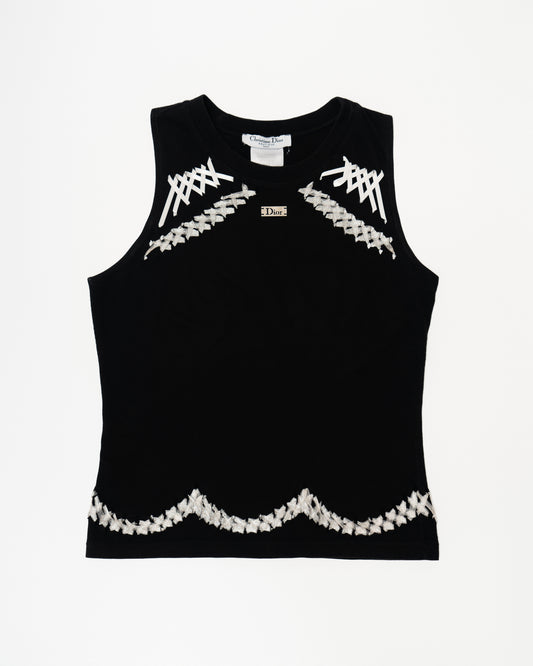 Dior Vintage Varsity Top