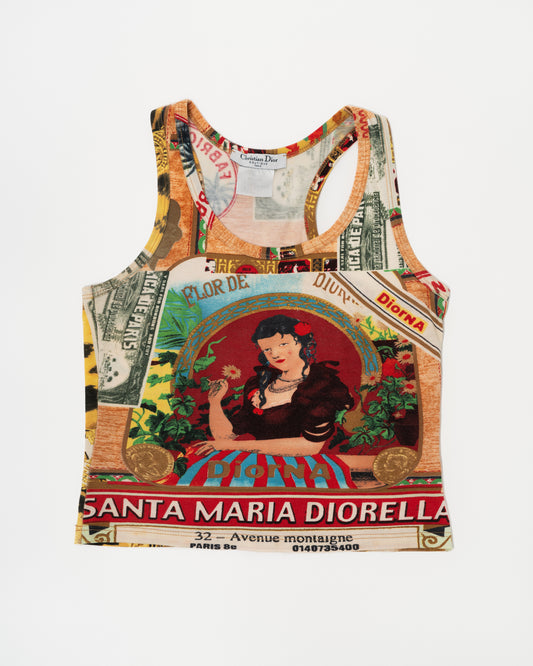 Dior Vintage Diorella Top