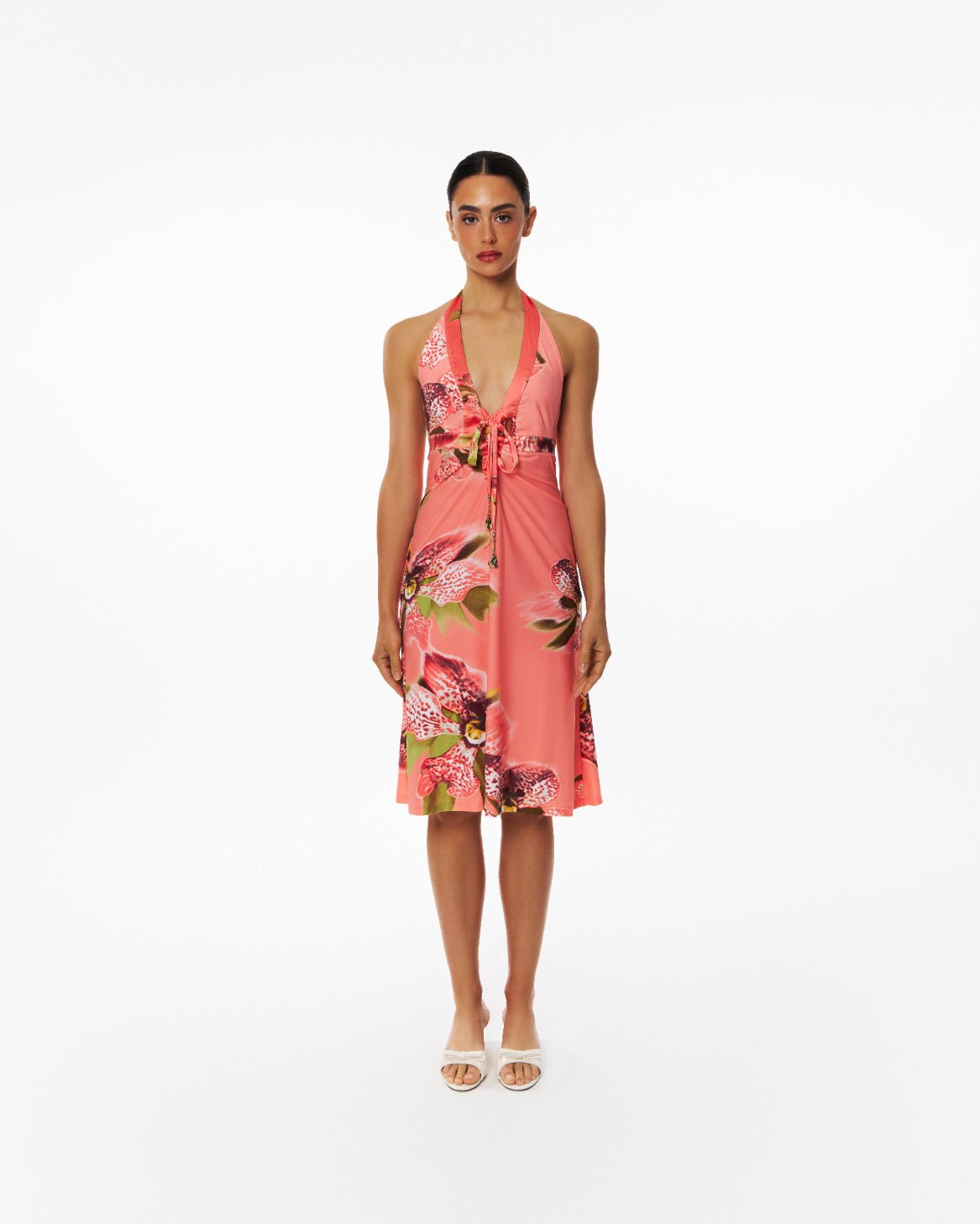 Roberto Cavalli Halter Dress