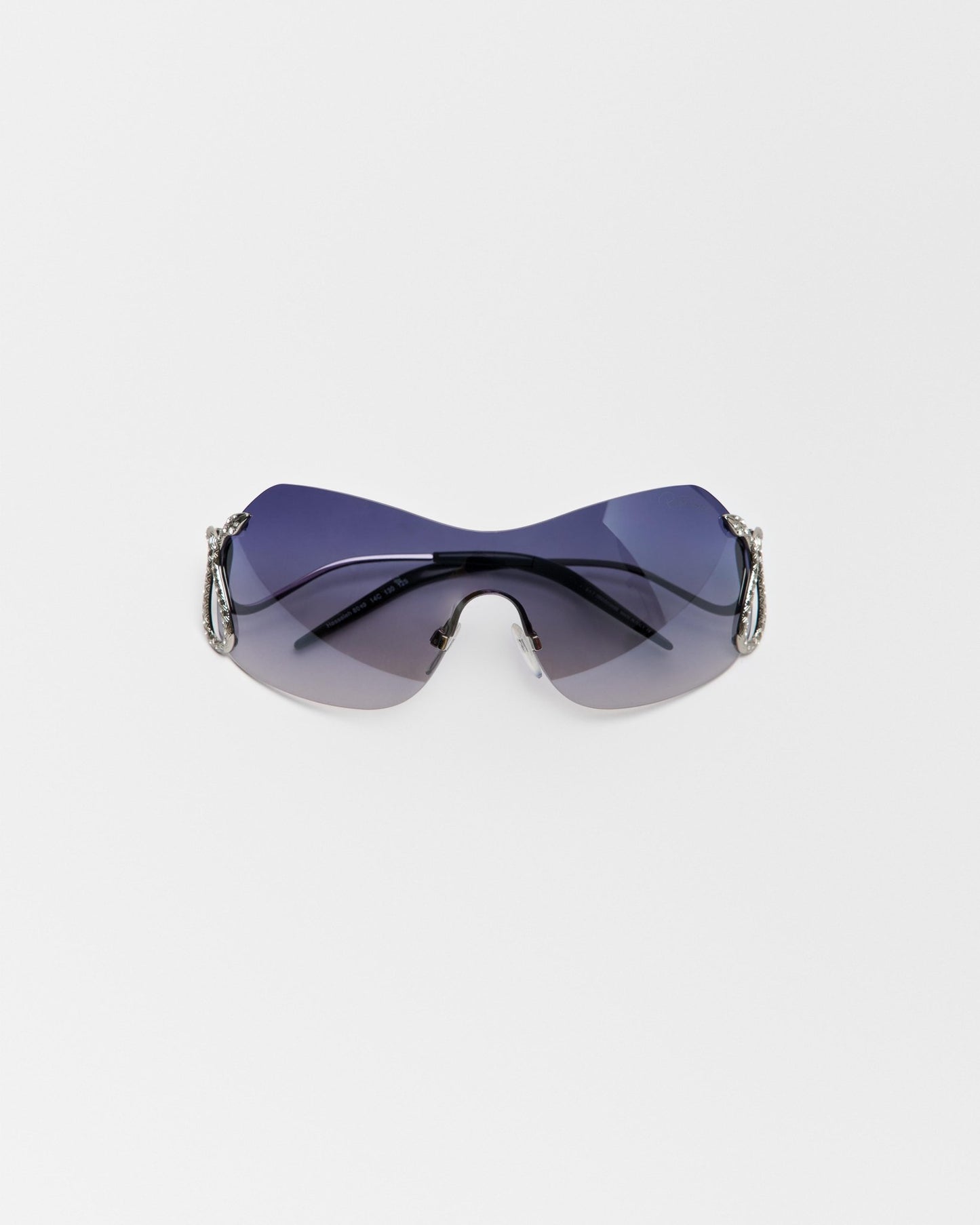 Roberto Cavalli Rimless Shield Sunglasses