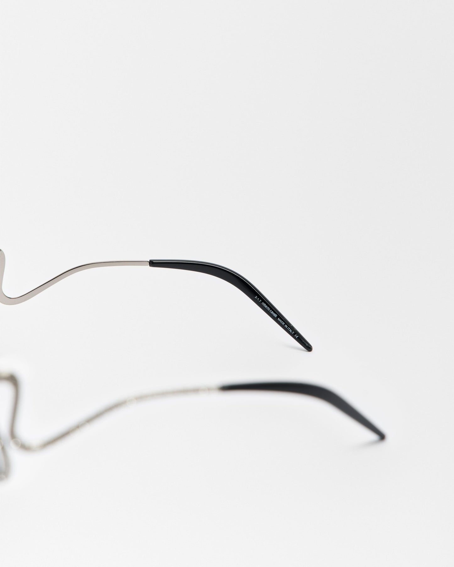 Roberto Cavalli Rimless Shield Sunglasses