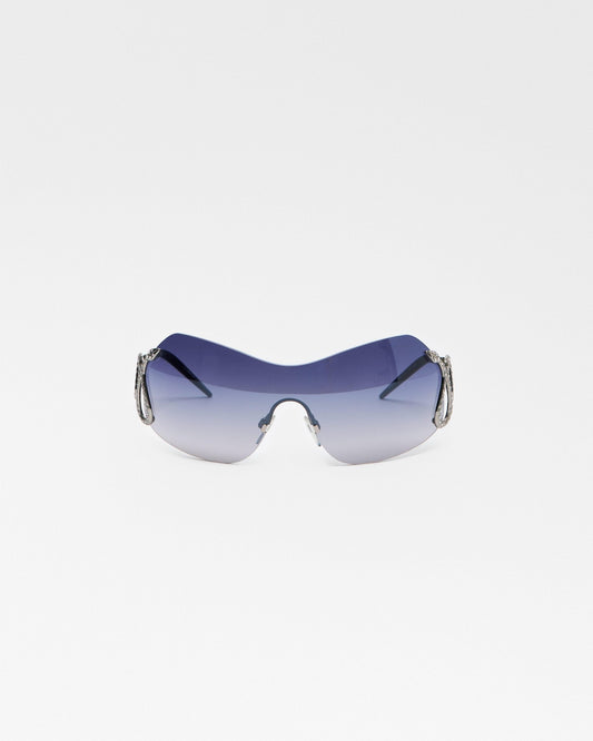 Roberto Cavalli Rimless Shield Sunglasses