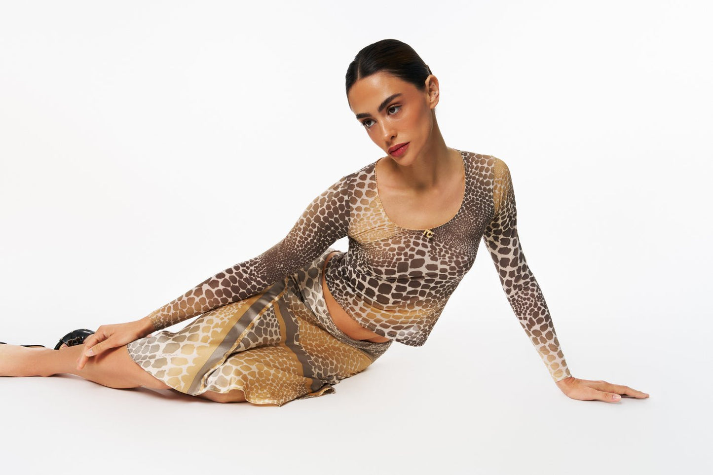 Roberto Cavalli Skirt Set