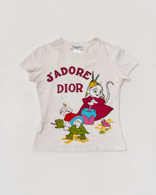 Dior Vintage Graphic Top