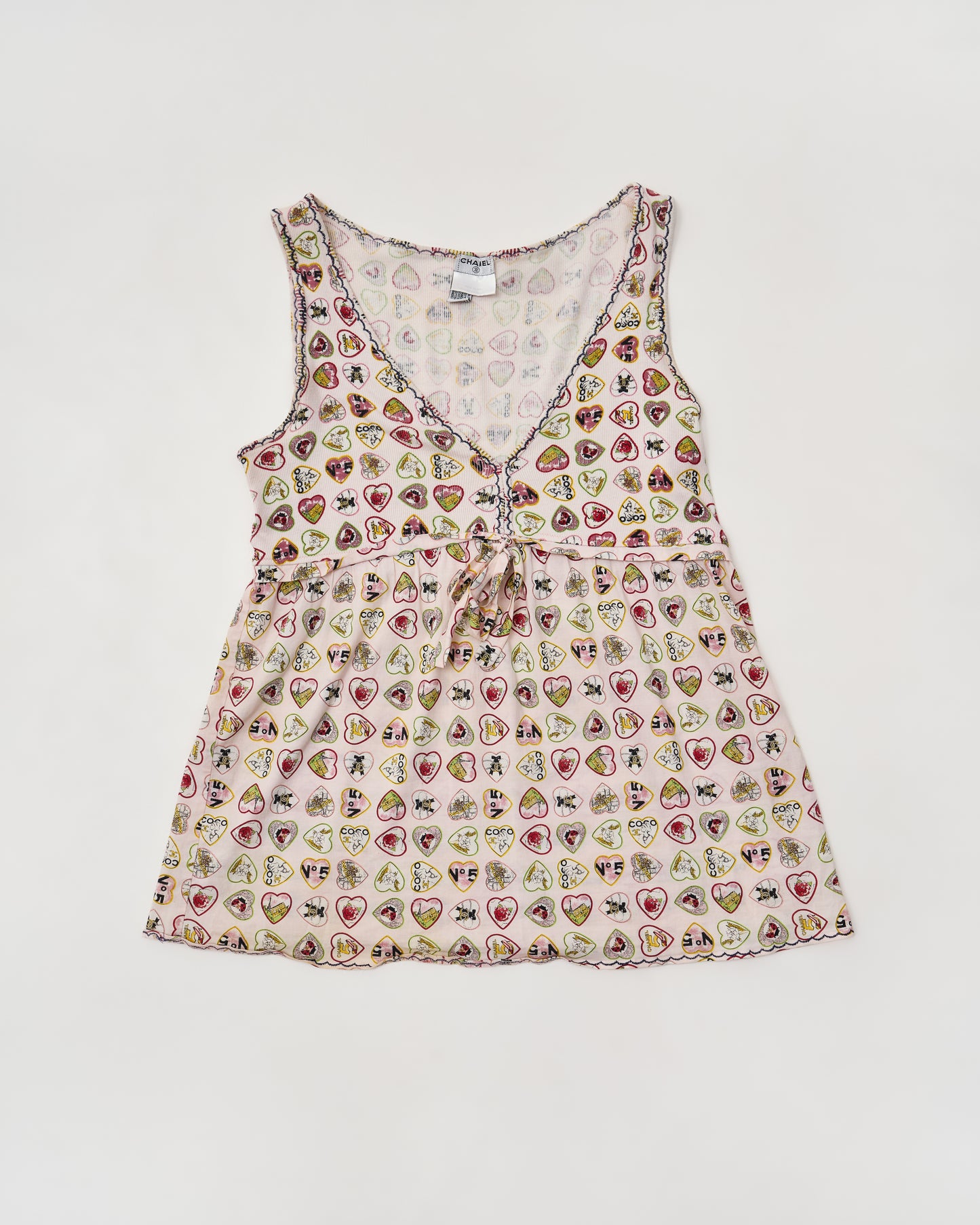 Chanel Vintage Hearts Top