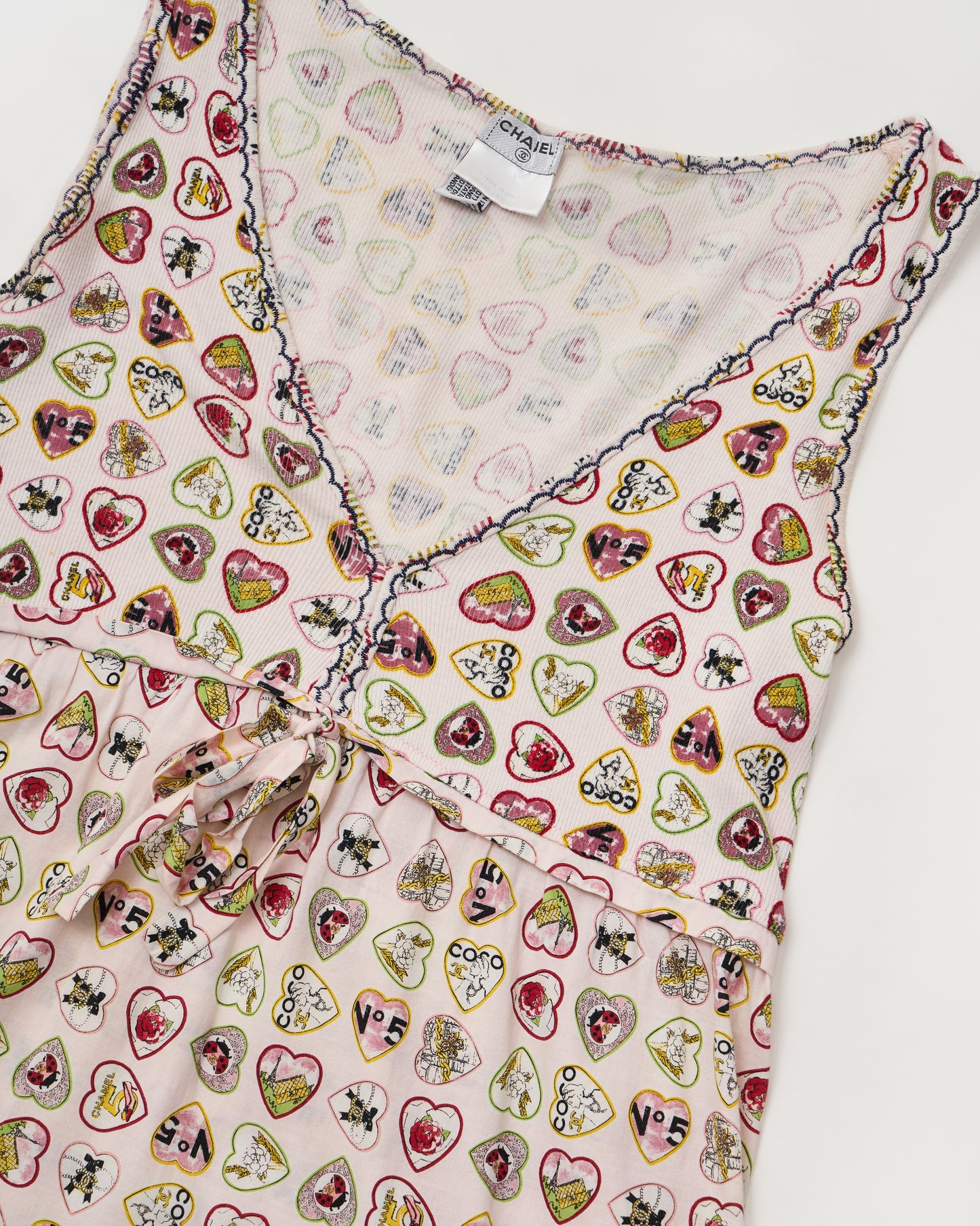 Chanel Vintage Hearts Top