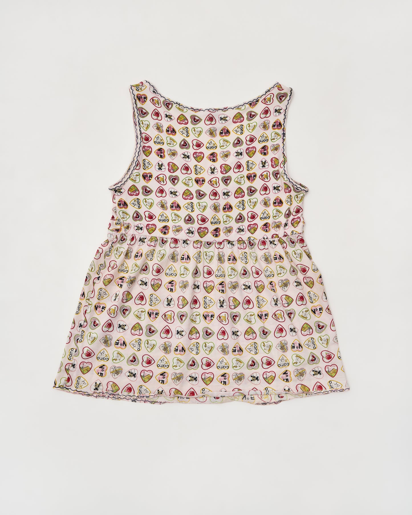Chanel Vintage Hearts Top