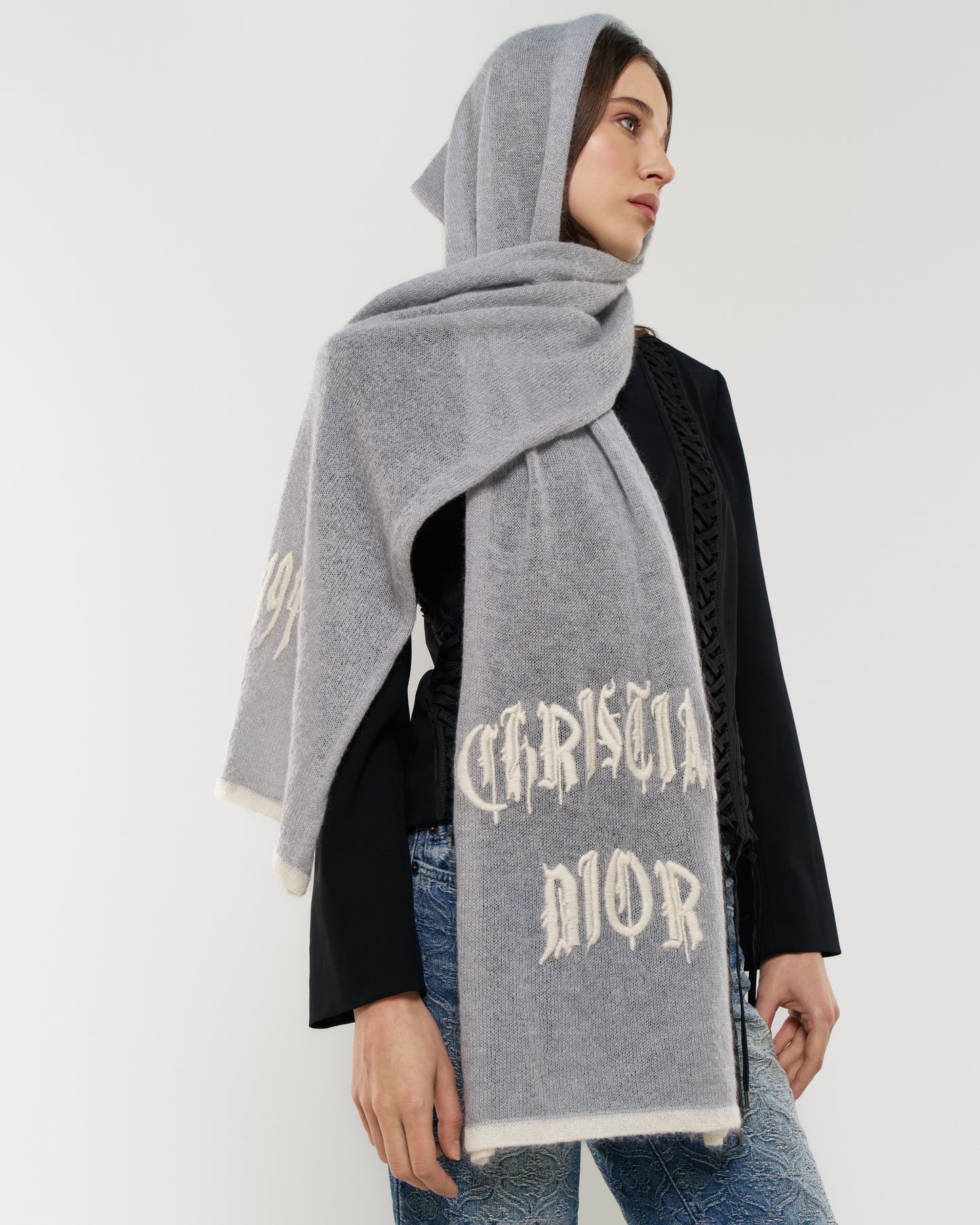 Dior Hardcore Monogram Large Scarf