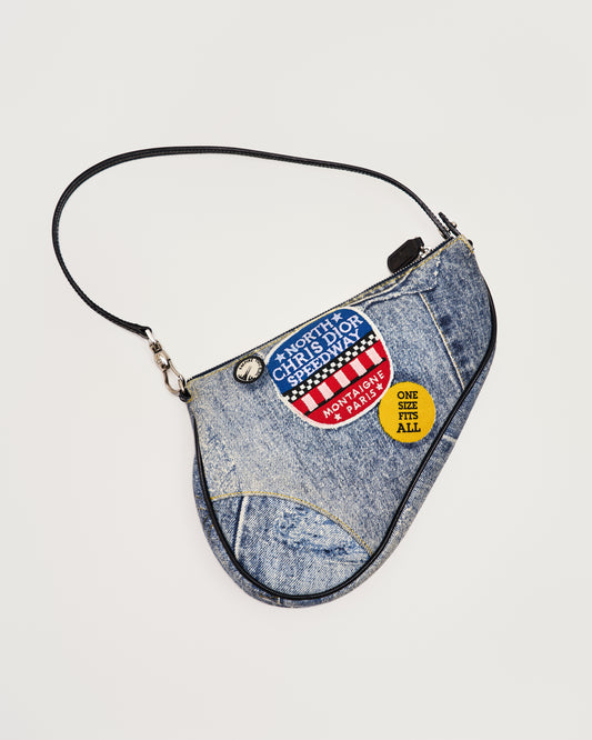 Dior Vintage Diorella Mini Saddle