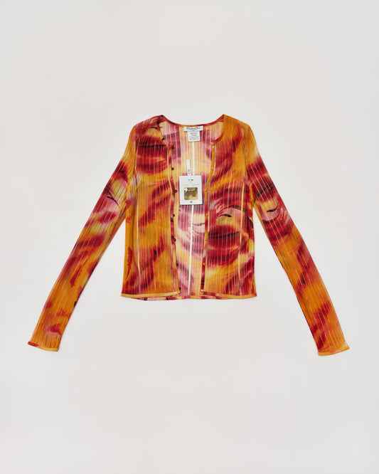 Dior Vintage Pixelated Cardigan
