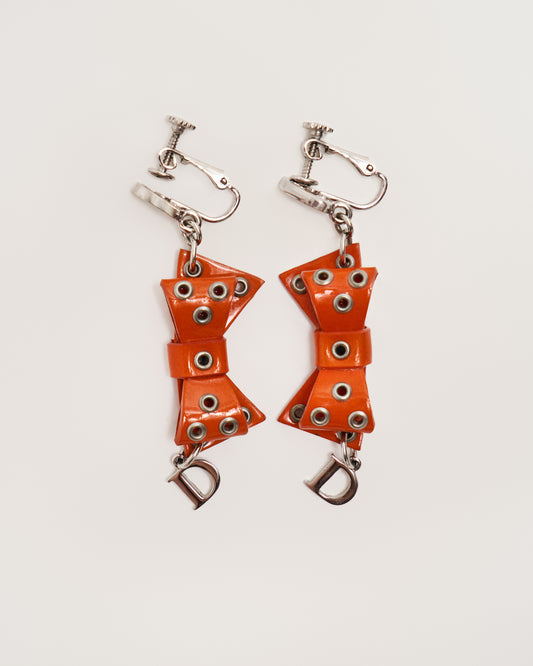 Dior Vintage Bow Earrings