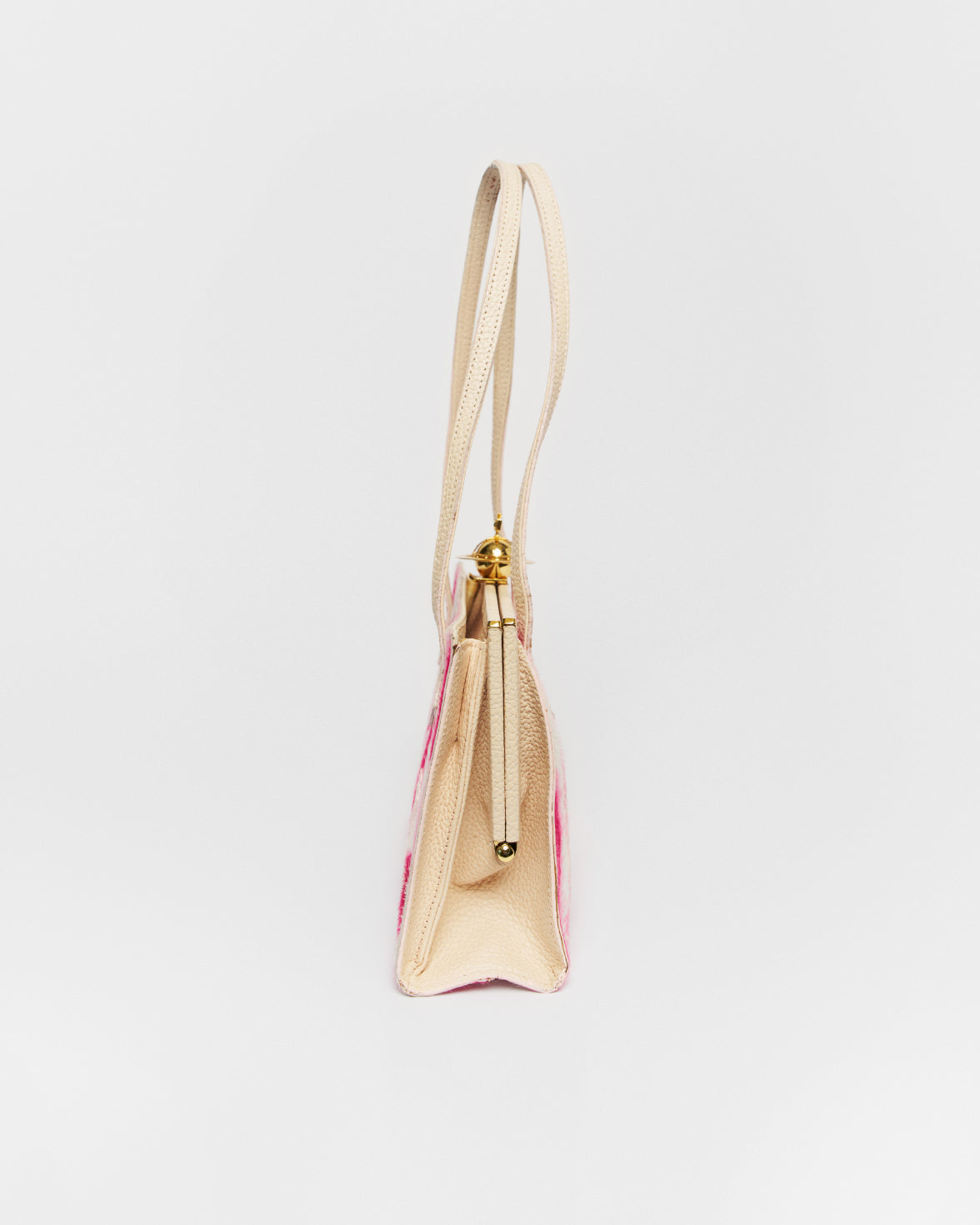 Vivienne Westwood pink leopard bag