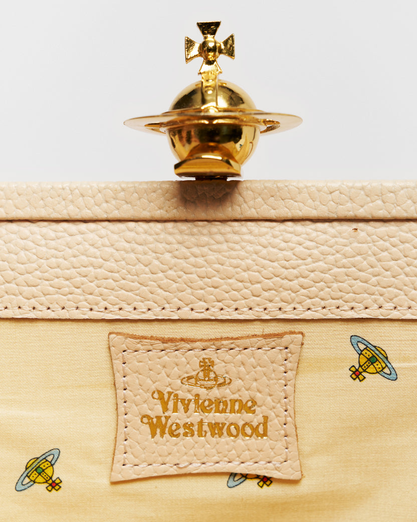 Vivienne Westwood pink leopard bag