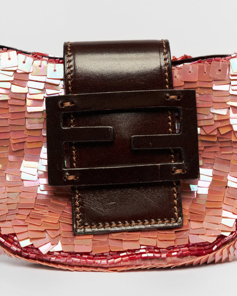 Fendi Sequin Croissant Bag