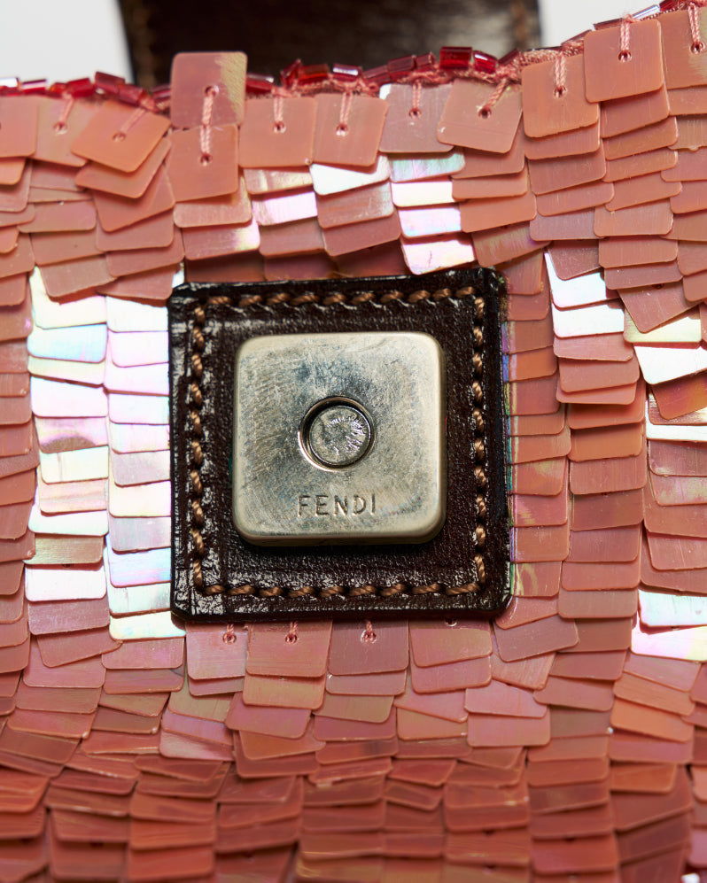 Fendi Sequin Croissant Bag