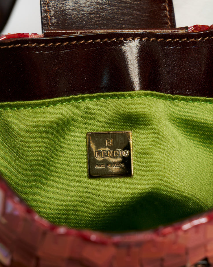 Fendi Sequin Croissant Bag