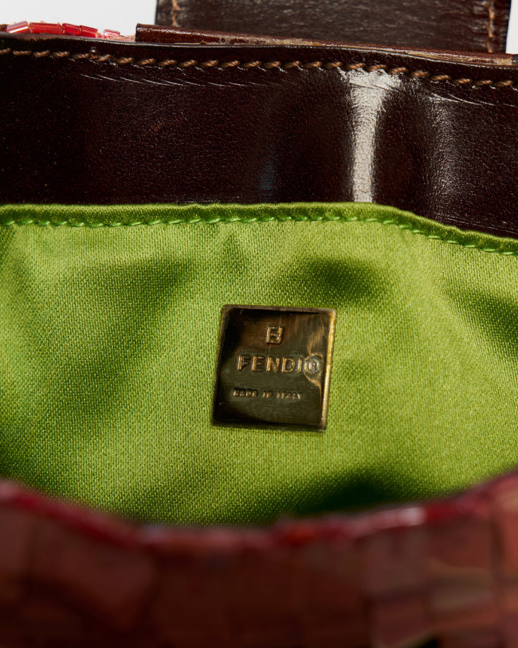 Fendi Sequin Croissant Bag