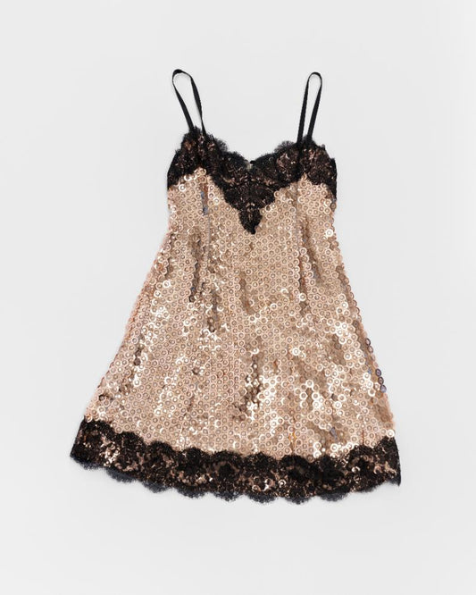 Vintage Dolce & Gabbana Sequin/lace Dress